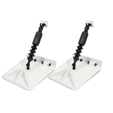 Lectrotab Smart Tabs SX 9.5 x 10 f/12-16 Boat w/40 - 80HP - White [SXW9510-40]