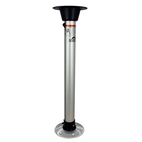 Springfield 2-3/8" Thread-Lock Uni-Lock Table Pedestal Package - 27" [1690727-SL]