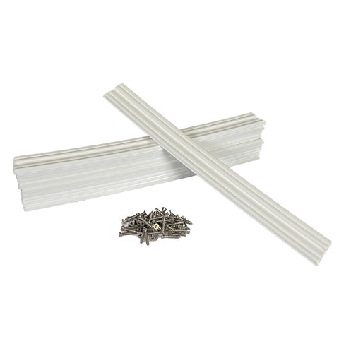 Caliber Marine Slides 1.5"x15" White *10-Pack [23031]