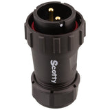 Scotty 2123 Marine Grade Plug - 12V [2123]