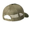 Custom embroidered 5 panel snap back trucker hat