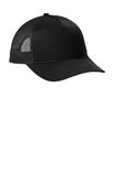 Custom embroidered 5 panel snap back trucker hat
