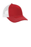 Custom embroidered 5 panel snap back trucker hat