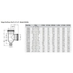 Viega ProPress 2-1/2" Copper Tee - Triple Press Connection - Smart Connect Technology [20683]