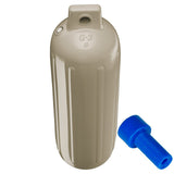 Polyform G-3 Twin Eye Fender 5.5" x 19" - Sand w/Adapter [G-3 SAND W/AIR ADAPTER]