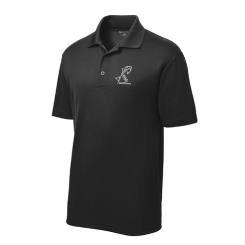 DSR Embroidered Polo Men's Black Front