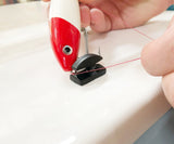 PEEL & STICK FLAT MOUNTABLE FISHING LINE CUTTER LURE