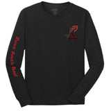 DSR Dive Flag Long Sleeve Shirt Black Front