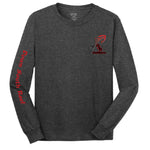 DSR Dive Flag Long Sleeve Shirt Grey Front