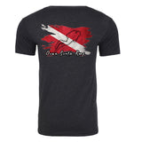 DSR Dive Flag T-Shirt Back Grey