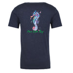 DSR Seahorse T-Shirt Navy Back