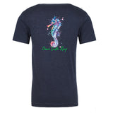 DSR Seahorse T-Shirt Navy Back